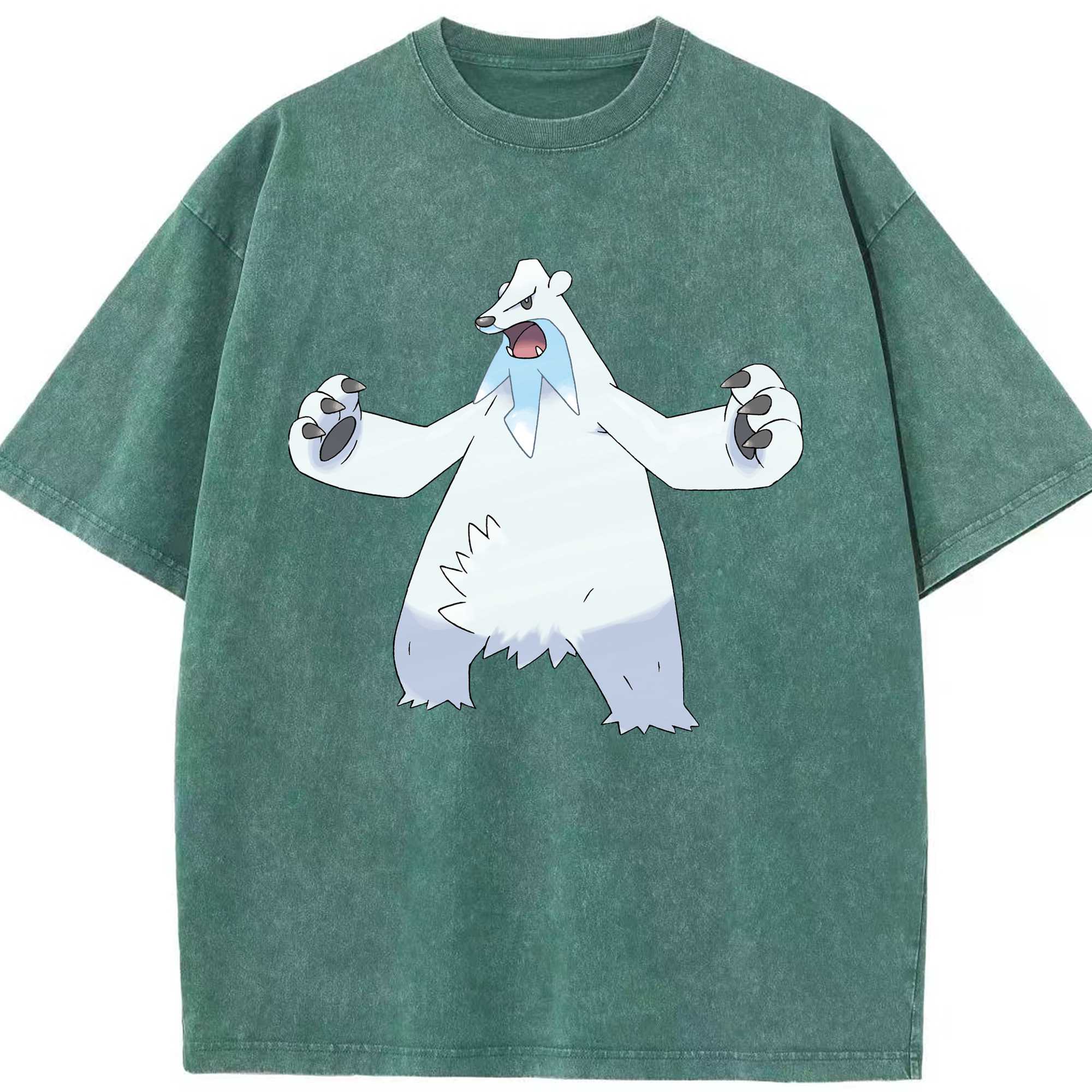 （画像用） ポケットモンスター Pokémon 綿100% ヴィンテージ風 半袖Tシャツ（フロントプリント）
